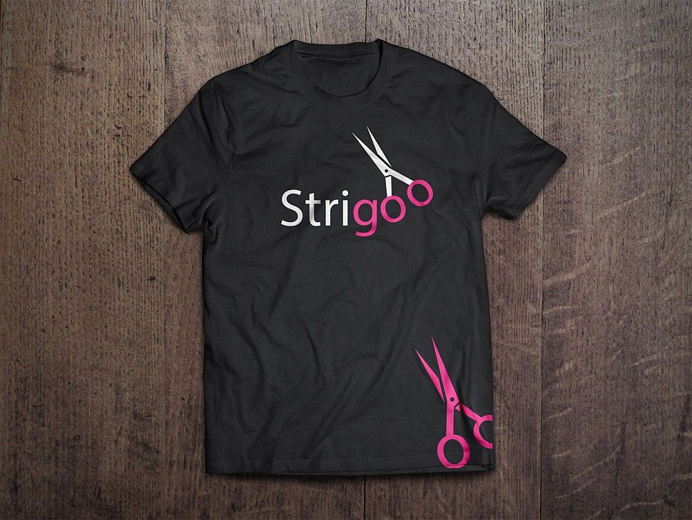 Наше портфолио - Фирменный стиль для салона красоты "Strigoo"