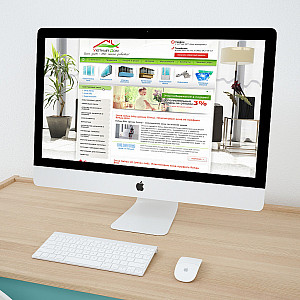 Наше портфолио - Создание сайта для магазина по продаже мебели "Уютный дом"