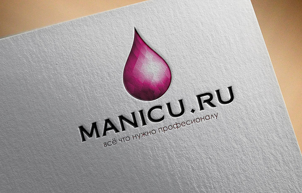 Наше портфолио - Логотип для "Manicu.ru"