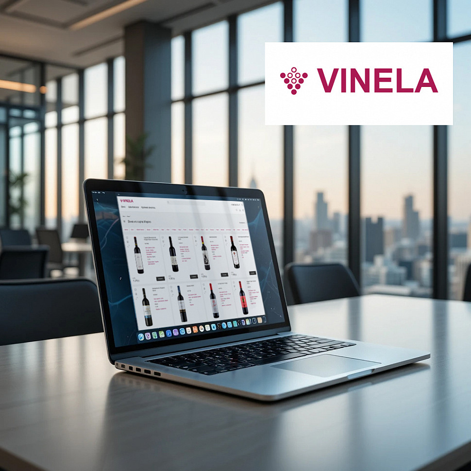 Наше портфолио - Поисковое продвижение сайта винного бутика "Винела"