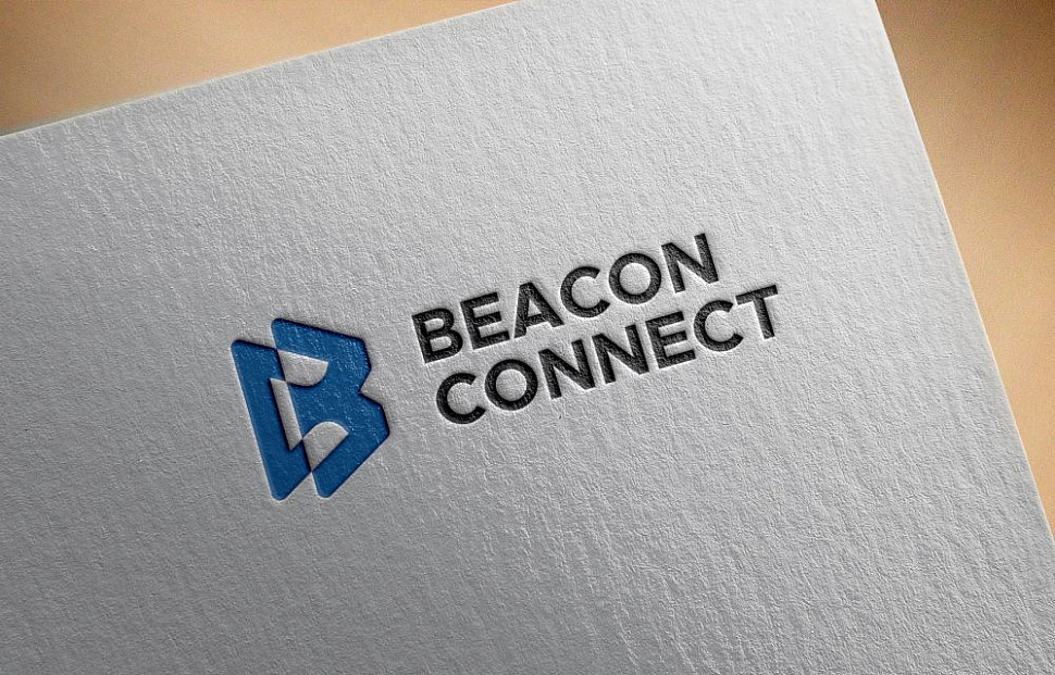 Наше портфолио - Логотип для "Beacon connect"