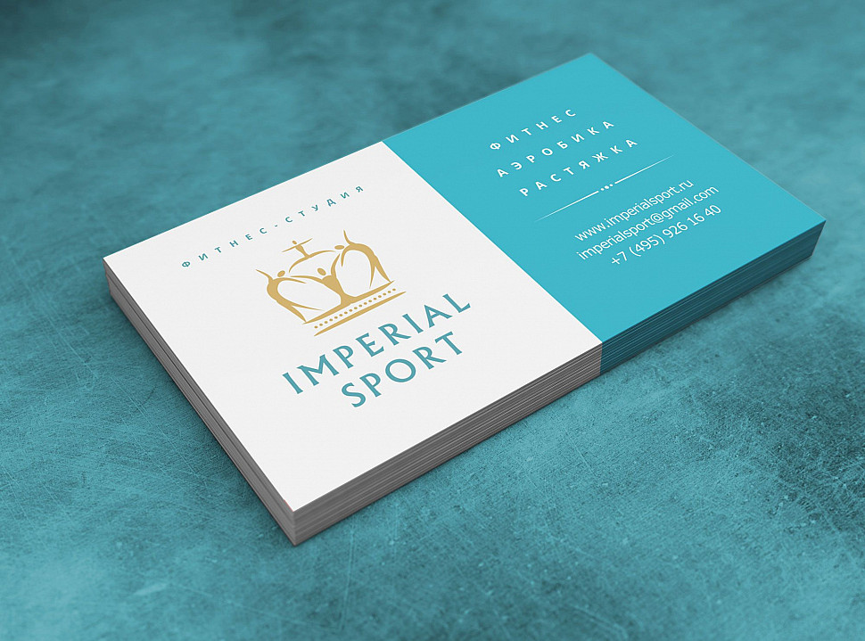 Наше портфолио - Фирменный стиль для "Imperial Sport"