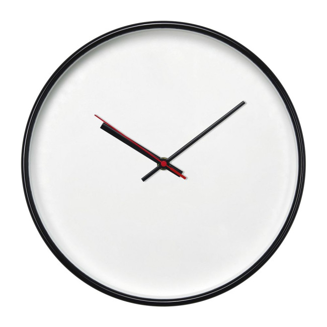 Часы настенные ChronoTop, черные Часы настенные ChronoTop, черные